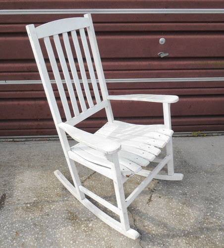 Wood rocking chair wide x - 28",