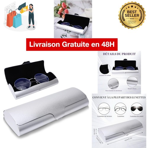 étui lunettes rigide en - rigide,