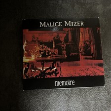 MALICE MIZER CD memoire DX No Serial with Booklet Tetsu Mana Kozi Yu-ki Kami