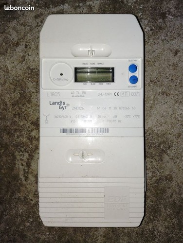 Compteur électrique landis - compteur, &