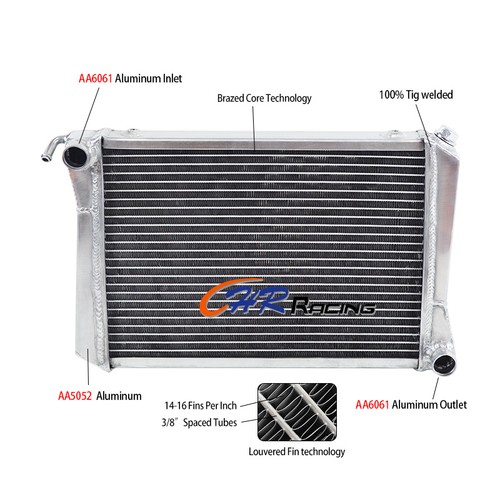 Row aluminum radiator for - radiator, mg