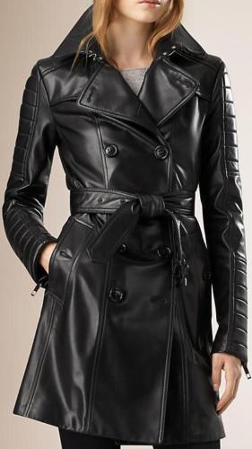 Femme noir cuir - noir,