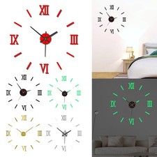 Horloge Murale Décorative Silencieuse Acrylique avec Taille et Design Personnal