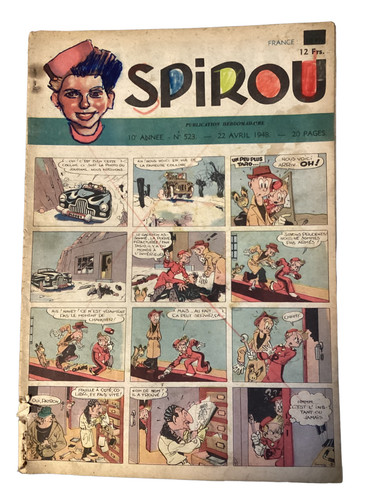 Ancienne revue spirou vintage - revue,