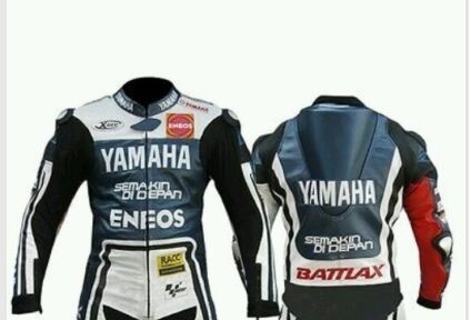 Yamaha eneos veste cuir de - cuir,