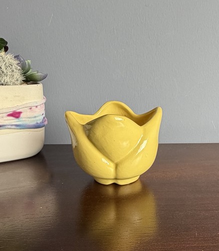 Vintage art deco tulip planter - deco,