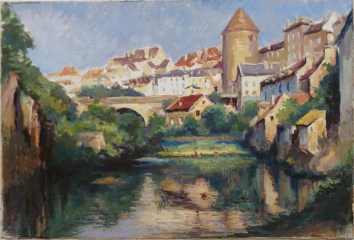 Semur auxois paysage - semur-en-auxois,,