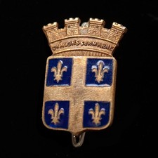 Ancienne Broche Emaillée