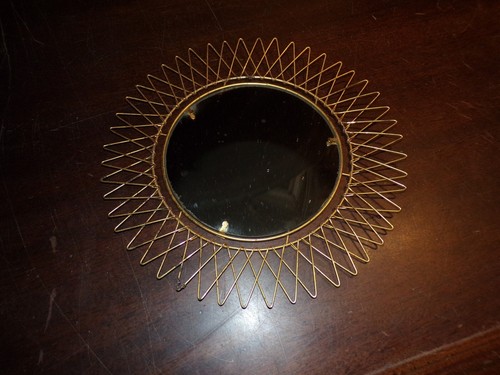Miroir soleil métal cm - en,
