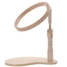 Elbesee Siège Cadre avec Broderie Cerceau Base en Bois 15cm,20cm Ou 25cm Cerceau