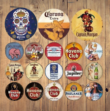 Plaque Métal Vintage Bière -