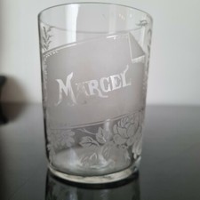 Verre en Cristal vers 1900