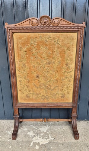Ancien écran cheminée - ., pare