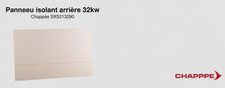 Panneau isolant arriere 32kw