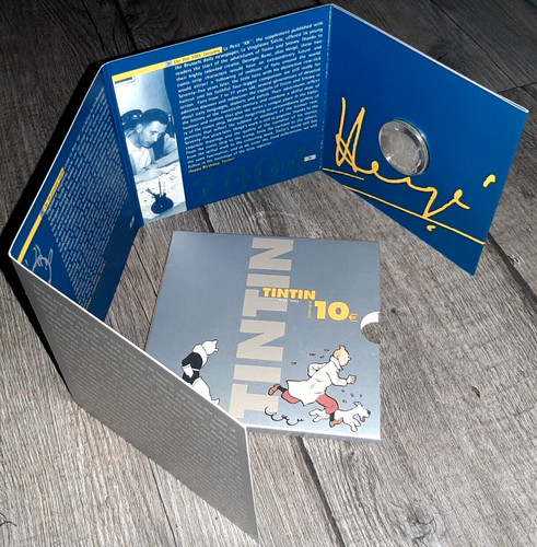 Tintin coffret pièce en - pièce,