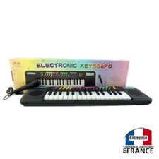 PETIT PIANO ELECTRIQUE CLAVIER POUR ENFANT AVEC MICRO POUR KARAOKE - PAS CHER -