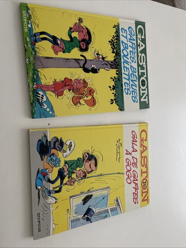 Lot gaston tome 1977 et - /,