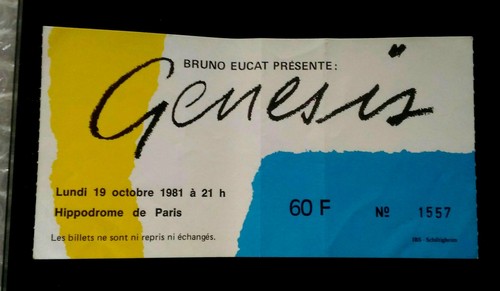 Ticket billet used stub - used,