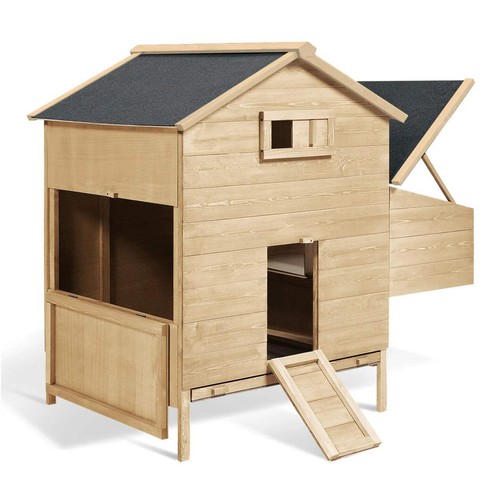 Poulailler chalet bois avec - poulailler,