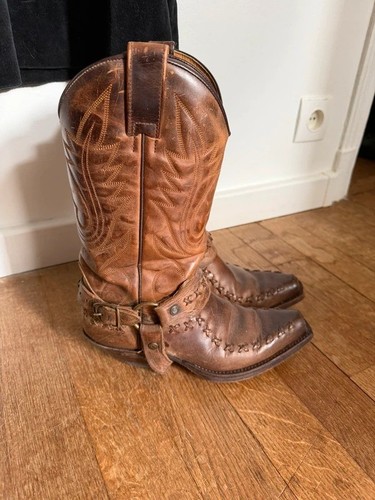 Sendra santiags harnais - , cuir