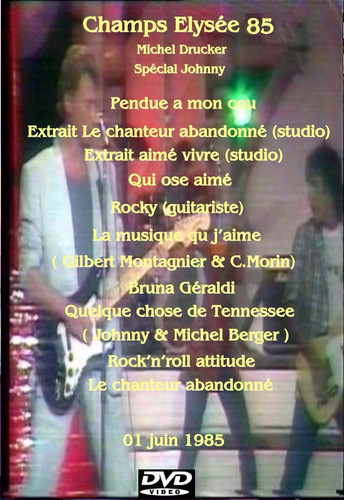 Johnny hallyday dvd champ - -,