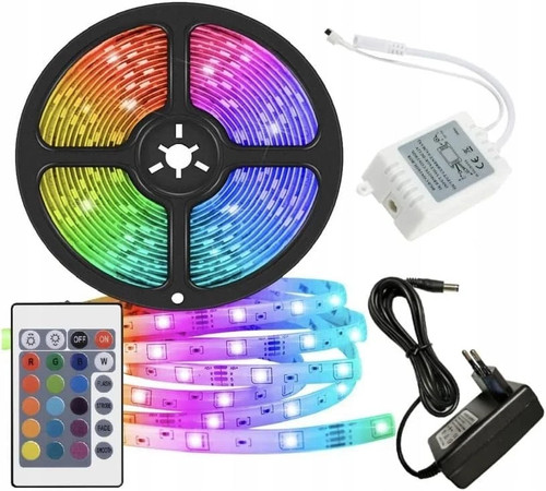 Ruban led rgb 5mt - led, 12v