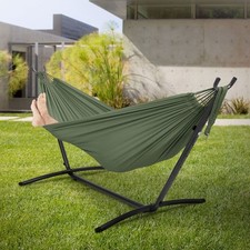 Hamac XXL kaki avec sac de