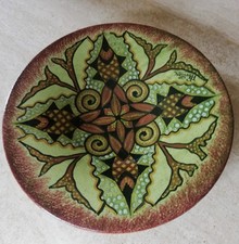 Très Belle assiette en faïence de Paul Fouillen Quimper