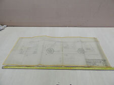 TECHNICAL DESIGN VIBRATI 1955 TANKER FIAT 615 FOR OIL REFUELLING AERIAL