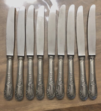 9 Couteaux de table  Francois