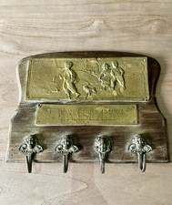 Plaque Ancienne en Cuivre