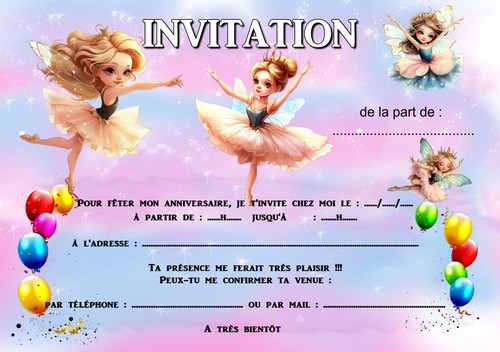 Ou 14 cartes invitation - 12,