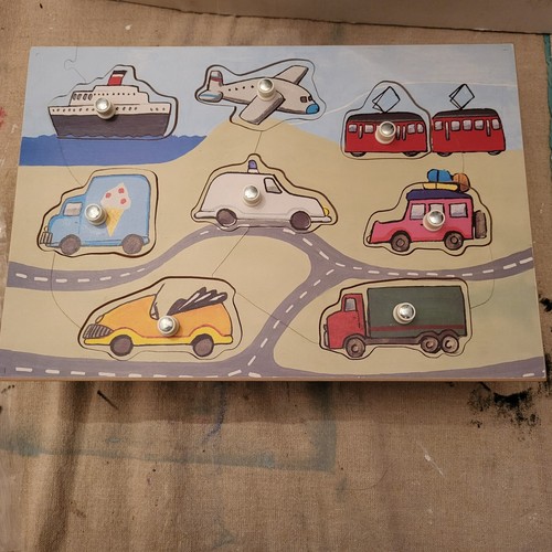 Puzzle bois éducatif pour - ,