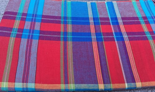 Coupon tissu carreaux - coupon,