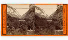France, Pont de la Caille, vintage stereo, ca.1880 France, Pont de la Caille, St