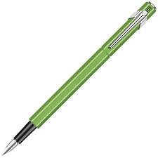 Caran Dache Stylo plume Fluo Line Vert Pointe moyenne