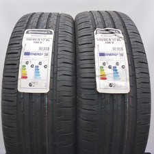 235 65 17 2X CONTINENTAL 235/65 R17 108V XL EcoContact 6 Pneus D'Été 2021 VOLL