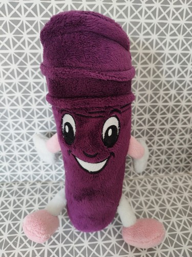 Peluche doudou shaker mauve