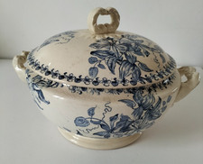 Soupière ancienne en terre de