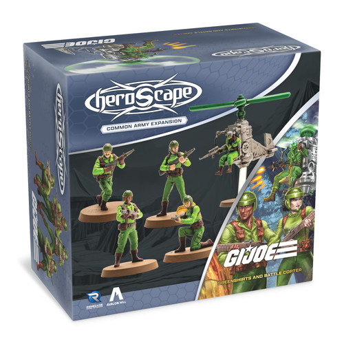 Joe heroscape greenshirts - heroscape,