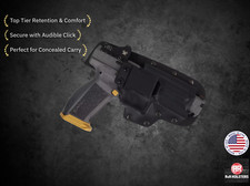 Glock - IWB Hybrid Holster - Optic Ready - Matte Black