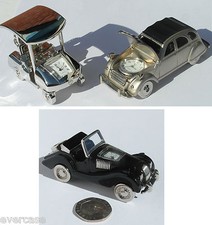 Silver Golf Cart Horloge