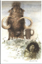 EX-LIBRIS LES CHASSEURS DE L'AUBE NUMEROTE ET SIGNE PAR RENE HAUSMAN NEUF