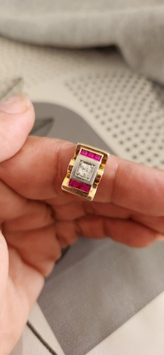 Bague tank des années - bague,