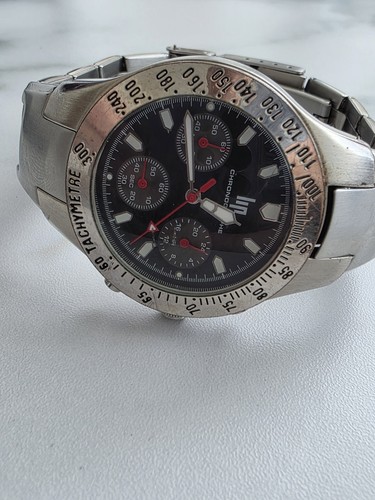 Montre lip chronographe - chronographe, acier