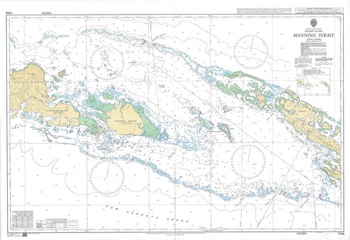 Carte marine admiralty 1709 - carte,