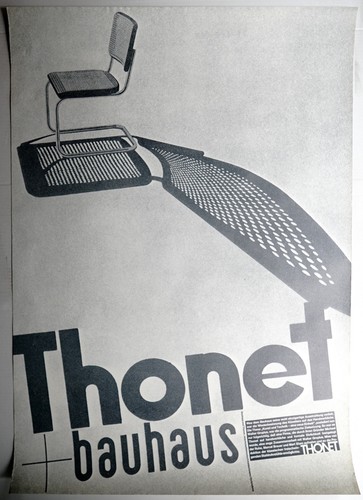 Affiche chaise b32 marcel - affiche,