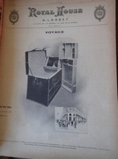 ROYAL HOUSE LABBEY travel + sterilizer SALVATOR advertising paper ILLUSTRATION 1903