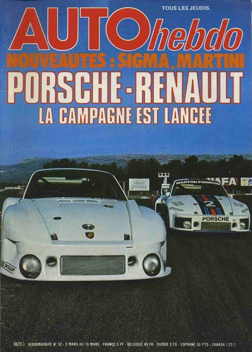 Auto hebdo 03 1977 - n°52, 03/03/1977