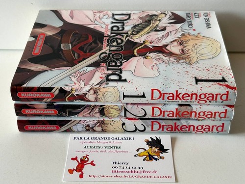 Lot mangas drakengard - mangas,